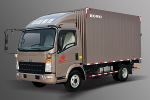 السعر المنخفض واحدة تستخدم HOWO العلامة التجارية 4X2 6TON 4TON 5TON فان BOX CARGO شاحنة - Product Image 3