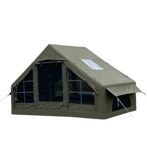 Portable coupe-vent neige anti-poussière tente de Camping en plein <span class=keywords><strong>air</strong></span> imperméable Oxford épaissi <span class=keywords><strong>PVC</strong></span> tissu gonflable <span class=keywords><strong>Air</strong></span> tente quatre saisons - Product Image 4