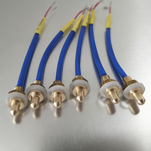 Termopar Tipo K con Brida, Cabeza de Termopar de Cobre y Silicona Azul, Sensor de Temperatura Pt100/<span class=keywords><strong>J</strong></span>/E/<span class=keywords><strong>J</strong></span>/N, VANORM OEM/ODM IP66 USB - Product Image 5