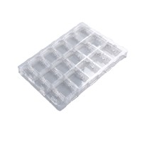 Plateau en blister PET antistatique ESD épaissi sur mesure, matériau écologique pour usage industriel dans l'électronique