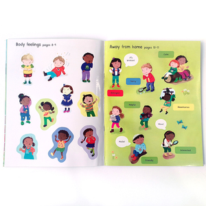 Bán Chạy Nhất Trẻ Em Của Cuốn Sách In Ấn Giáo Dục Khác Đồ Chơi Tùy Chỉnh Hình Ảnh Cuốn Sách Đầu Tiên Sticker Cuốn Sách Cảm xúc - Product Image 6