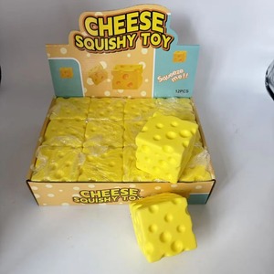 Oversized Cheese <b>Block</b> Squishy Sensory Anti-Stress Slow Rebound Stress Relief Toy Wholesale - Product Image 6
