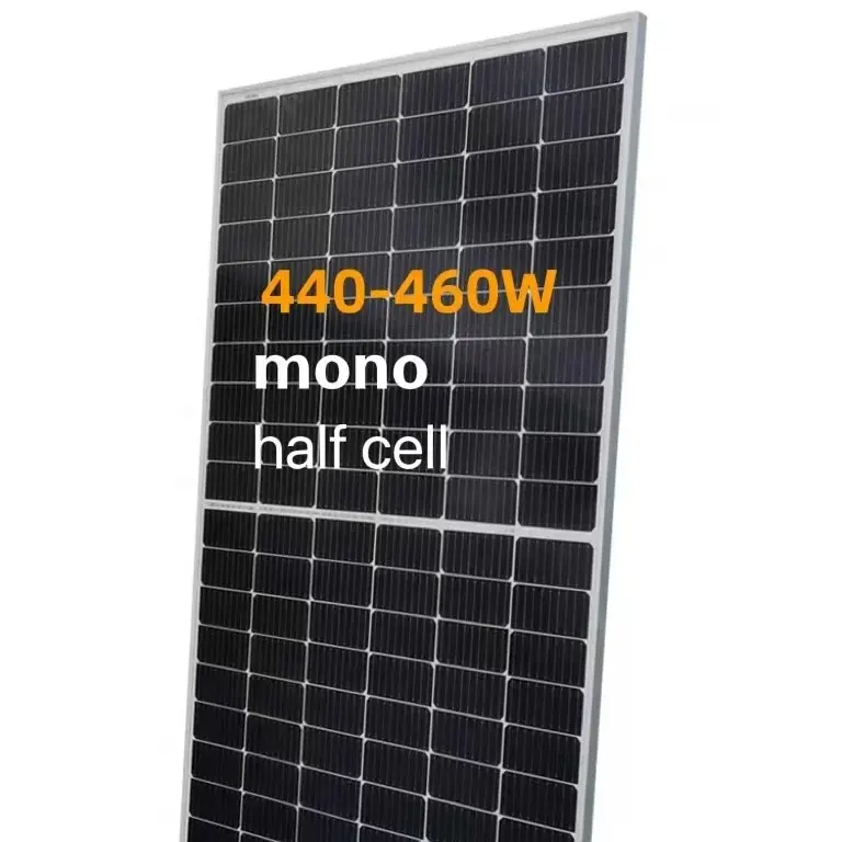 Năng lượng mặt trời mô-đun năng lượng mặt trời quang điện Bảng điều khiển EFFCIENCY cao 400W 450W 455W Monocrystalline năng lượng mặt trời panal