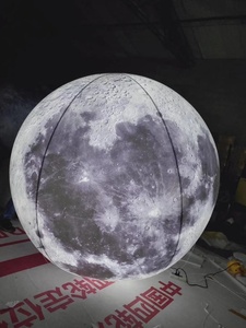 2M Dia Inflable Led Iluminación Luna Gigante Inflable Luna Planeta Bola - Product Image 2