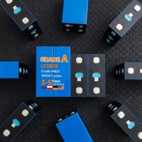 Cellule Lifepo4 de qualité A 3.2V 280Ah 314Ah, batterie lithium-ion prismatique 48V 51.2V pour système solaire et stockage d'énergie domestique, entrepôt UE DDP