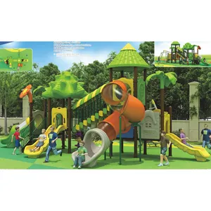 Pequeno estilo escola crianças plástico playground venda crianças playground ao ar livre barato Playground preço JMQ-HL91411