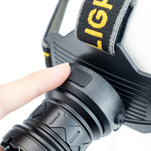 Nguồn sáng kép Đèn pha LED siêu sáng màu trắng/vàng có thể điều chỉnh chùm tia Đèn pin có thể sạc lại - Product Image 4