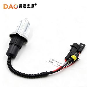 Lámpara de xenón Dao H4 6000K 12V blanca con arnés de cableado para faro de coche - Product Image 1