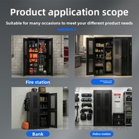 Serrure électronique à combinaison mécanique, serrure à clé, armoire multi-compartiments pour le rangement de matériel de camping et de sacs à dos