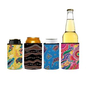 Enfriador de Latas de Neopreno con Logotipo Personalizado, Impresión por Sublimación, con Base, para Kits de Herramientas Promocionales - Product Image 1