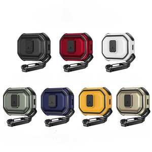 Étui de la série couleur unie pour <span class=keywords><strong>AirPods</strong></span> <span class=keywords><strong>Pro</strong></span> <span class=keywords><strong>2</strong></span> 1/<span class=keywords><strong>2</strong></span> 3 4 sans fil pour écouteurs Bluetooth bouton de verrouillage des prix accessoire de couverture de casque - Product Image 2
