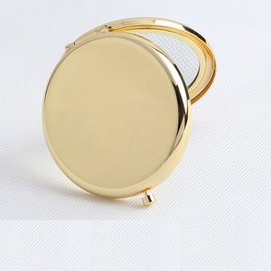 Biểu Tượng Tùy Chỉnh Vòng Double Side Kim Loại Pocket Gương Cầm Tay Mini Gương - Product Image 6