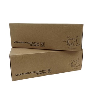 Chiffons de nettoyage en microfibre Premium 30 pièces 30x30cm Serviette de nettoyage pour voiture - Product Image 3