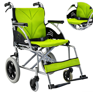 Takan รถเข็นอลูมิเนียมอัลลอยน้ำหนักเบาแบบพกพาพับได้น้ำหนักเบาออกแบบตามหลักสรีรศาสตร์ยางพียูแบบแมนนวลรับน้ำหนักได้100กก. - Product Image 2