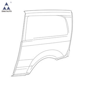 Panel Lateral Trasero Metálico de Alta Calidad DIMI, Distancia Entre Ejes Corta A4476302700 para Benz Vito <span class=keywords><strong>Clase</strong></span> V V260 W447 W448 2014-2025 - Product Image 2