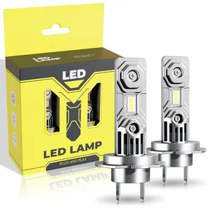 K35 H7 Mini ampoules de phare LED 40w H7 ampoules de voiture H7 ampoules de phare de voiture lampes