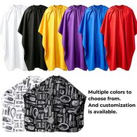 Capes de Salon de Coiffure de Haute Qualité, Capes de Coiffure Personnalisées avec Logo pour Barbiers et Coiffeurs