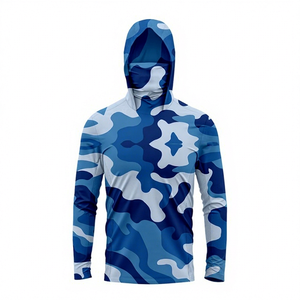 Camiseta de Pesca de Manga Larga con Protección UV UPF 50+, Sublimada, de Secado Rápido, Personalizada al por Mayor - Product Image 1