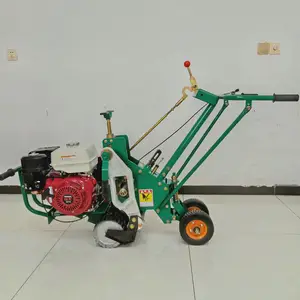 Petrol / gas power source sod / grass cutter / diesel engine lawn grass cutting machine