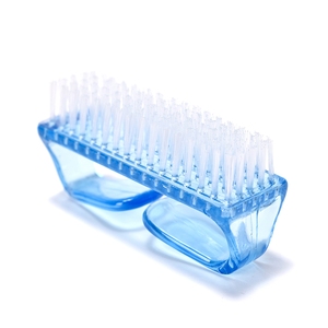 KADS Horn Shaped Plastic <b>Nail</b> Scrubbing Brush Nylon Fingernail <b>Nail</b> Dust Cleaning Brush Manicure Cleaning Care <b>Tool</b> - Product Image 5