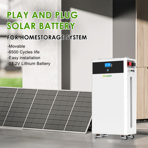 Eustock แบตเตอรี่เก็บพลังงานแสงอาทิตย์แบบเคลื่อนที่ได้รอบลึก10kwh 15kwh 48โวลต์ลิเธียม51.2โวลต์ชุดสมบูรณ์สำหรับบ้าน LFP51200สต๊อค - Product Image 5