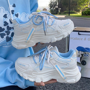 <span class=keywords><strong>Scarpe</strong></span> da papà da <span class=keywords><strong>donna</strong></span> alla moda con tacco spesso primavera e maglia autunnale <span class=keywords><strong>scarpe</strong></span> Casual traspiranti <span class=keywords><strong>scarpe</strong></span> da <span class=keywords><strong>Shopping</strong></span> - Product Image 6