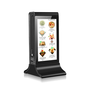 FYD-835G Restaurant Digital <strong>Menu</strong> Display Machine USB <strong>Flash</strong> Drive Hotel <strong>Table</strong> Top Advertising Display Player Powerbank - Product Image 5