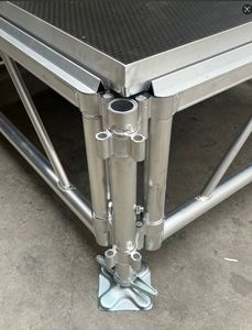 16x32 фута этап сборки из алюминиевого сплава регулируемая высота с двумя лестницами для проведения мероприятий, концертов, свадебной вечеринки, сценической платформы - Product Image 4