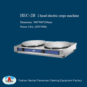 Hiệu quả cao Máy tính để bàn thép không gỉ đôi đầu thương mại điện máy crepe <span class=keywords><strong>Pancake</strong></span> Maker - Product Image 3