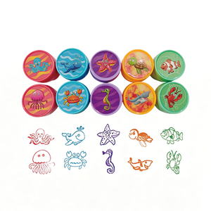 Tampons flash pré-encrés avec motifs d'<span class=keywords><strong>animaux</strong></span> marins, d'<span class=keywords><strong>animaux</strong></span> <span class=keywords><strong>de</strong></span> <span class=keywords><strong>la</strong></span> <span class=keywords><strong>ferme</strong></span> et d'<span class=keywords><strong>animaux</strong></span> sauvages, pour décorations DIY, fournitures <span class=keywords><strong>de</strong></span> bureau et scolaires, cadeaux <span class=keywords><strong>de</strong></span> fête - Product Image 3