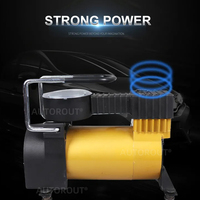 Compresor de Aire Portátil de Metal, Bomba para Inflar Neumáticos de Auto, Motocicleta, Scooter y Bicicleta, DC 12V 150PSI 100W CE ROHS