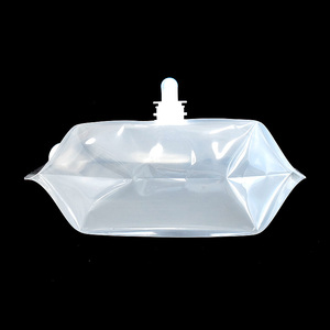En stock – Sac de transport d'eau potable transparent 5L 10L, pliable pour le camping, avec valve - Product Image 2