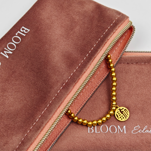 Pochette zippée personnalisée de luxe avec logo, sacs cosmétiques pour femmes, doublure en velours satiné, pochette zippée double couche - Product Image 6