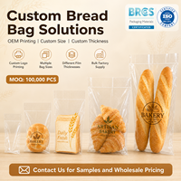Sac à pain micro-perforé ventilé, anti-humidité, pour la conservation des produits frais, sachet de boulangerie, sûr pour les aliments
