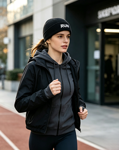 <span class=keywords><strong>Bonnet</strong></span> personnalisé avec logo imprimé en gros pour le ski, les sports de plein air et les tenues décontractées - Product Image 3