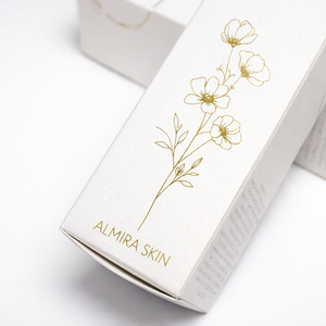 Custom Cosmetic Packaging Box Paperboard Carton for Makeup Texture Paper Box Gold Foil Stamping Custom Logo Wholesale - Product Image 2