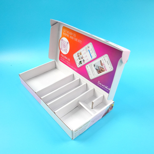 Caja de Embalaje Corrugada al por Mayor con Inserto de Papel Personalizado para Regalos de Velas, Cosméticos y Productos de Uñas - Product Image 1