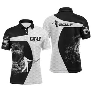 Top Qualité Design Personnalisé Sublimation Impression camisetas Polos De Golf Chemises Casual Confortable Hauts De Golf Fournisseurs - Product Image 2
