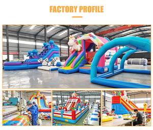 บ้านลมเด้งดึ๋งพร้อมสไลเดอร์น้ำสีขาวสำหรับเด็กเช่าสำหรับจัดงานปาร์ตี้ - Product Image 4