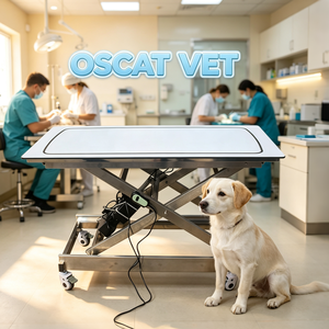 Mesa Veterinaria Eléctrica de Acero Inoxidable OSCAT <span class=keywords><strong>para</strong></span> Diagnóstico y Tratamiento, <span class=keywords><strong>para</strong></span> Clínica Veterinaria, Examen de Fluoroscopia - Product Image 1