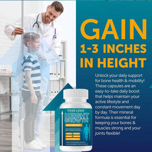 Oem מותאם אישית תווית גובה כמוסות צמיחה עם ויטמין <span class=keywords><strong>d</strong></span> סידן לשיפור מפרק עצם תוספת של צפיפות העצם למבוגרים - Product Image 4