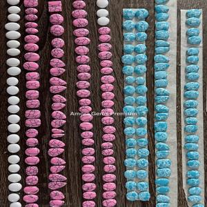 Pares de resina de diseñador White Water Pink para fabricantes de joyas Cabujones personalizados para pendientes Colgantes y creaciones únicas - Product Image 1