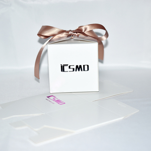 White Sweet Packaging Boxes Small Business Can Print Your Logo <strong>Custom</strong> Fold Packaging Square White Square Fancy Boxes for Parties - Product Image 6