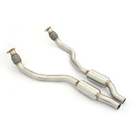 MPER pour Audi A6 A7 C7 3.0 – Tuyau avant sport en acier inoxydable, son d'échappement agressif, Plug and Play, amélioration des performances