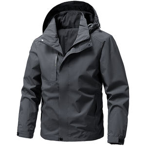 Chaqueta de hombre de moda 2025 con cuello de piel grande, transpirable, con cremallera, de poliéster, estilo universitario, para motocicleta, cálida, gruesa y acolchada de algodón. - Product Image 1