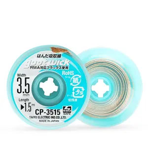 Nicely Wrapped 10pcs Lot Soldering Tin Remover Wick Wire Desoldering Braid for Camera and Mobile Phones Welding Solder