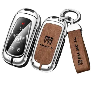 Zinc Alloy Car Key Case Shell Keychain For Buick Encore Verano Lacrosse Envision Regal Enclave GL8 2 3 4 5 6 Buttons