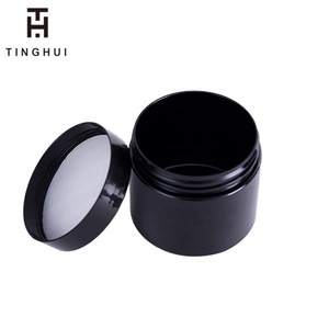 กล่องพลาสติกสีดำเปล่าสำหรับบรรจุภัณฑ์เครื่องสำอาง  บรรจุภัณฑ์พลาสติกสำหรับผลิตภัณฑ์เครื่องสำอาง  กระปุกครีมขนาด 500 มล. - Product Image 5