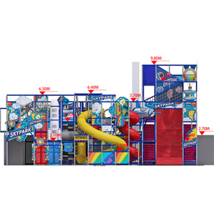 Sky Customized Sân Chơi Trong Nhà Big <span class=keywords><strong>Tunnel</strong></span> Slide Trẻ Em Trong Nhà Sân Chơi Thiết Bị - Product Image 6