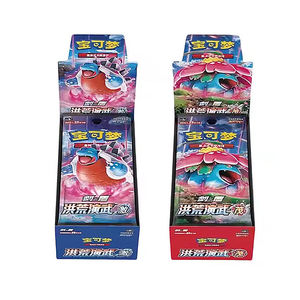Caja De Refuerzo Authentique Simplifié Chinois <span class=keywords><strong>Épée</strong></span> Et Bouclier Primordial Arts Martiaux À Collectionner Carte Pokemoned Booster Boîte - Product Image 3